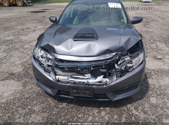 2HGFC2F53HH501859 2017 HONDA CIVIC Gray Front view