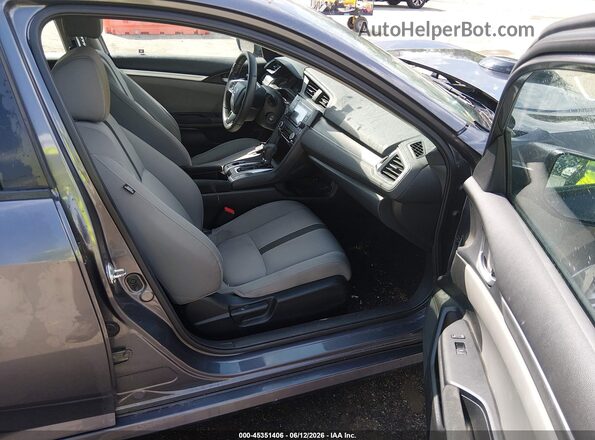 2HGFC2F53HH501859 2017 HONDA CIVIC Gray Front interior view