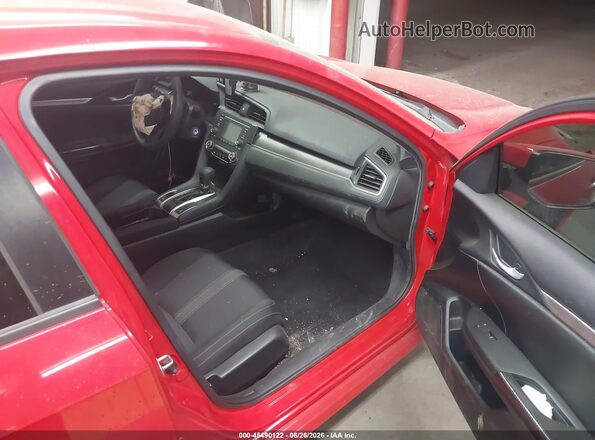 2HGFC2F53HH517396 2017 HONDA CIVIC Red Widok wnętrza z przodu