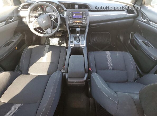 2HGFC2F53HH524204 2017 HONDA CIVIC Gray Dashboard view