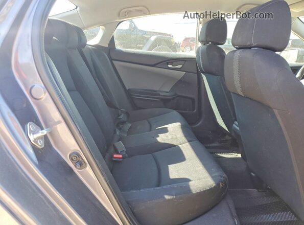 2HGFC2F53HH524204 2017 HONDA CIVIC Gray Rear seats view