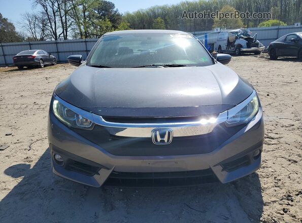 2HGFC2F53HH524204 2017 HONDA CIVIC Gray Front view