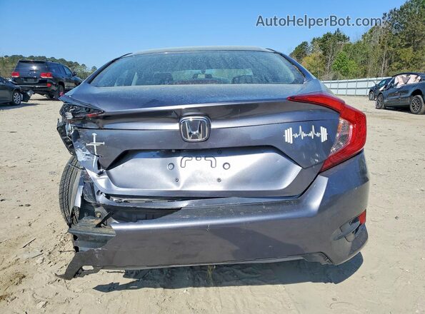 2HGFC2F53HH524204 2017 HONDA CIVIC Gray Rear view