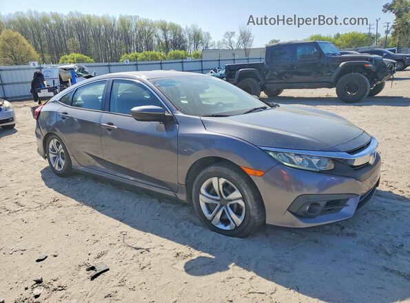 2HGFC2F53HH524204 2017 HONDA CIVIC Gray Front right