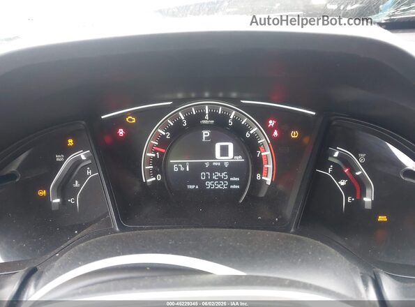 2HGFC2F53JH517159 2018 HONDA CIVIC Blue Vista de los asientos traseros