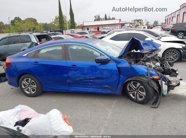 2HGFC2F53JH517159 2018 HONDA CIVIC Blue Vista interior de 360 grados