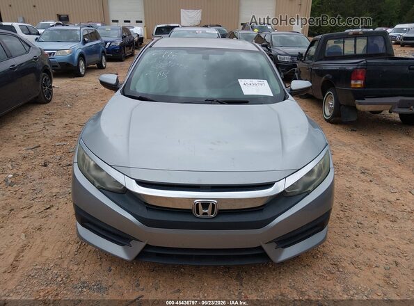 2HGFC2F53JH529893 2018 HONDA CIVIC Silver ხელსაწყოთა პანელის ხედი