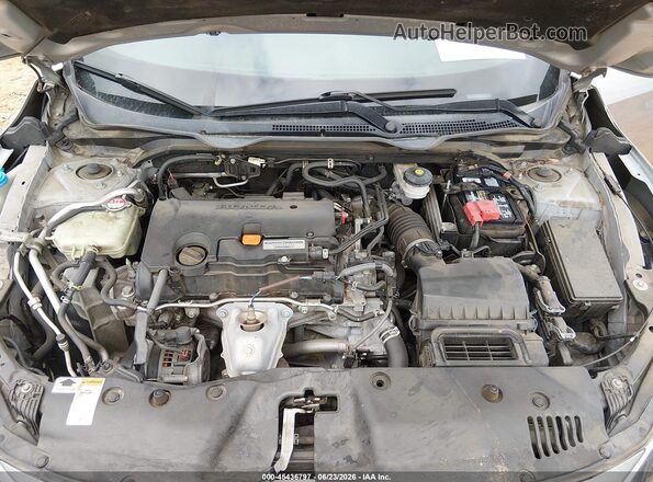 2HGFC2F53JH529893 2018 HONDA CIVIC Silver უკანა ხედი