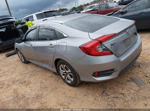 2HGFC2F53JH529893 2018 HONDA CIVIC Silver უკანა მარცხენა