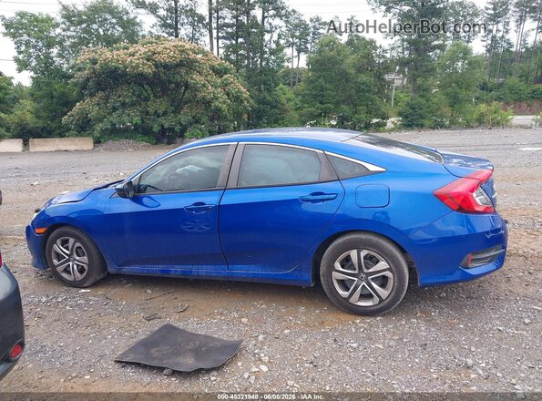 2HGFC2F53JH555586 2018 HONDA CIVIC Blue Սալոնի 360 աստիճան տեսք