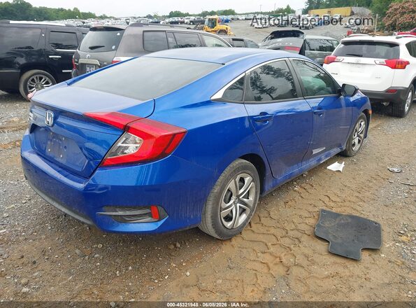 2HGFC2F53JH555586 2018 HONDA CIVIC Blue Հետևի աջ