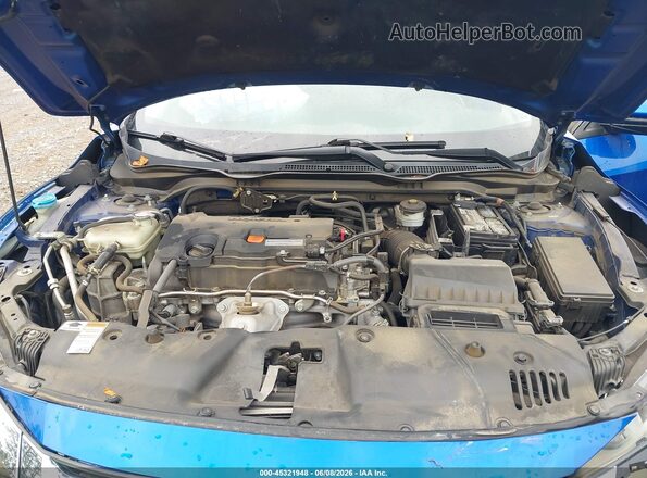 2HGFC2F53JH555586 2018 HONDA CIVIC Blue Հետևի տեսք