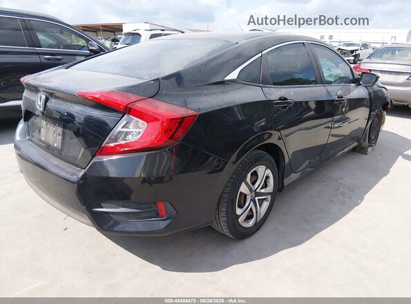 2HGFC2F53JH556365 2018 HONDA CIVIC Black Tył prawy