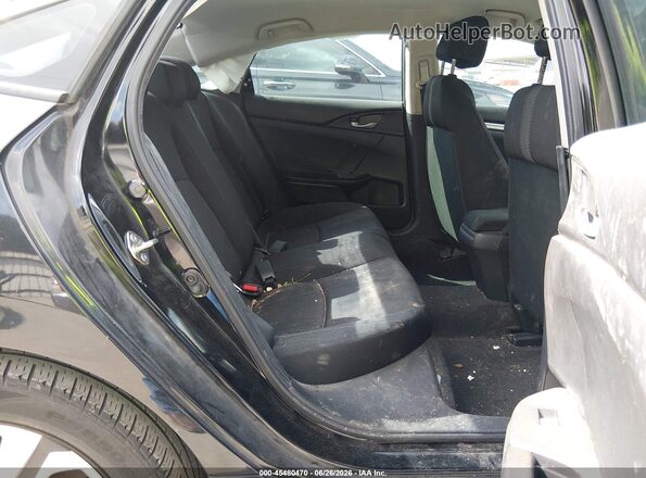 2HGFC2F53JH556365 2018 HONDA CIVIC Black Widok naklejki z numerem VIN