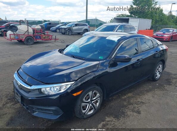 2HGFC2F53JH561453 2018 HONDA CIVIC Black Przód lewy