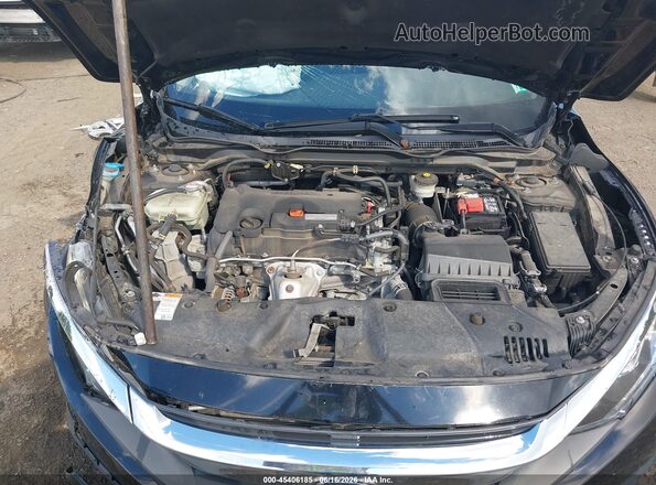 2HGFC2F53JH561453 2018 HONDA CIVIC Black Widok z tyłu
