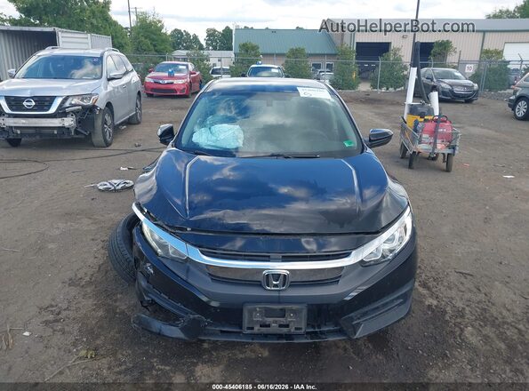 2HGFC2F53JH561453 2018 HONDA CIVIC Black Widok wnętrza z tyłu