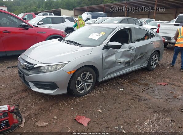 2HGFC2F53JH605225 2018 HONDA CIVIC Silver Передня ліва чверть