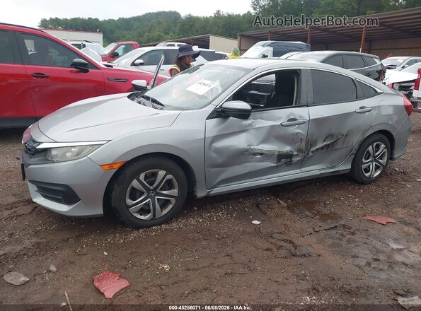 2HGFC2F53JH605225 2018 HONDA CIVIC Silver Вид спереду