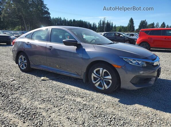 2HGFC2F53JH608755 2018 HONDA CIVIC Gray 