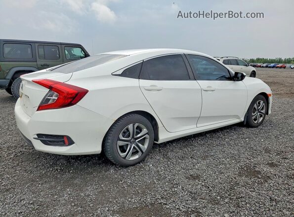 2HGFC2F54GH004611 2016 HONDA CIVIC White Trasero derecho
