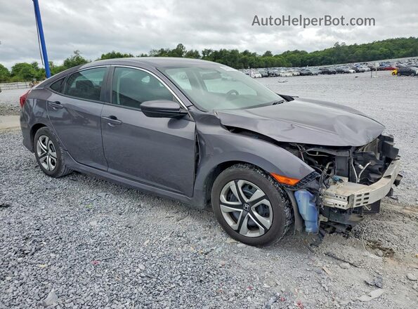 2HGFC2F54GH522217 2016 HONDA CIVIC Charcoal Przód prawy