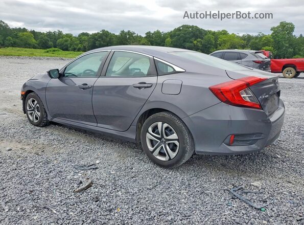 2HGFC2F54GH522217 2016 HONDA CIVIC Charcoal Tył lewy
