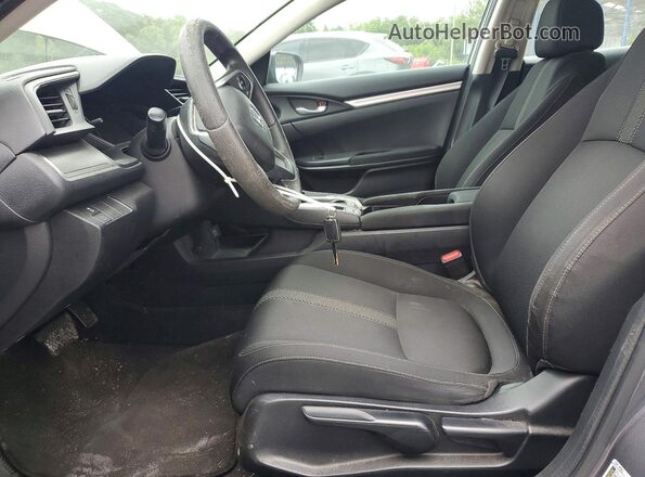 2HGFC2F54GH522217 2016 HONDA CIVIC Charcoal Widok wnętrza z przodu