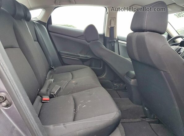 2HGFC2F54GH522217 2016 HONDA CIVIC Charcoal Widok tylnych siedzeń