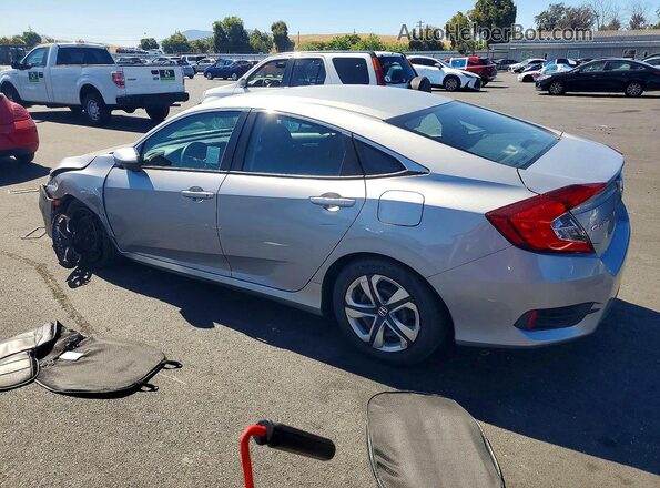 2HGFC2F54GH527840 2016 HONDA CIVIC Silver Հետևի ձախ