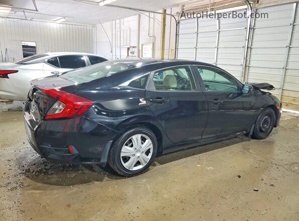 2HGFC2F54GH529376 2016 HONDA CIVIC Black Задня права чверть