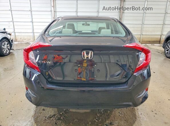 2HGFC2F54GH529376 2016 HONDA CIVIC Black Вид ззаду