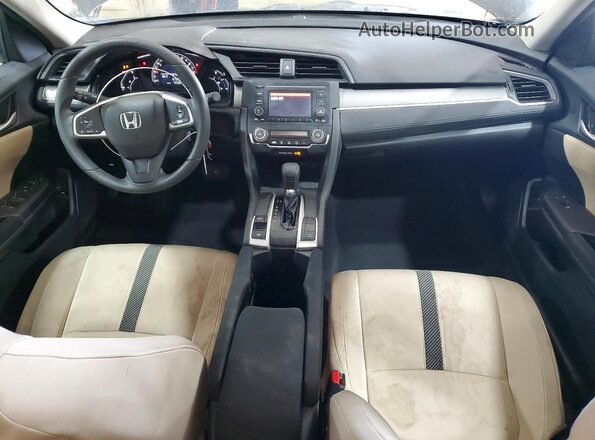 2HGFC2F54GH529376 2016 HONDA CIVIC Black Вид панелі приладів