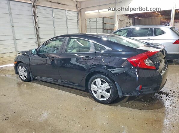 2HGFC2F54GH529376 2016 HONDA CIVIC Black Задня ліва чверть