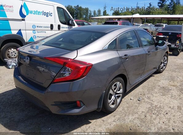 2HGFC2F54GH537512 2016 HONDA CIVIC Gray Tył prawy