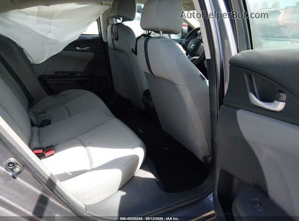 2HGFC2F54GH537512 2016 HONDA CIVIC Gray Widok naklejki z numerem VIN