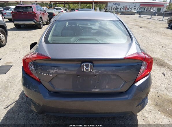 2HGFC2F54GH537512 2016 HONDA CIVIC Gray 