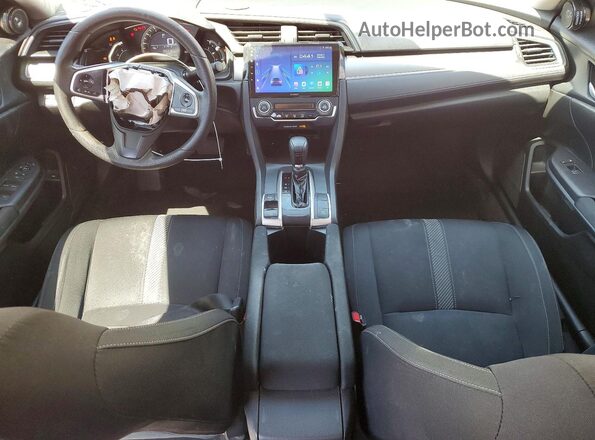 2HGFC2F54GH550888 2016 HONDA CIVIC Красный Вид панели приборов