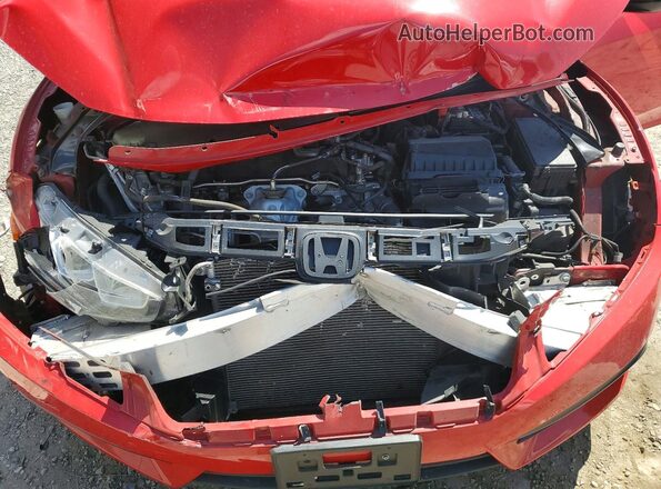 2HGFC2F54GH550888 2016 HONDA CIVIC Красный Вид задней части салона