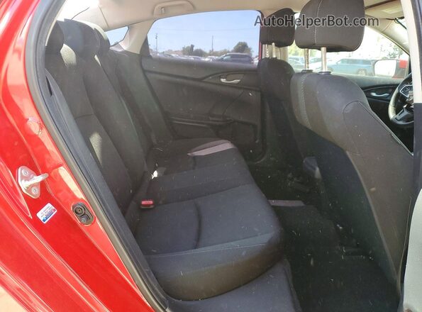 2HGFC2F54GH550888 2016 HONDA CIVIC Красный Вид задних сидений