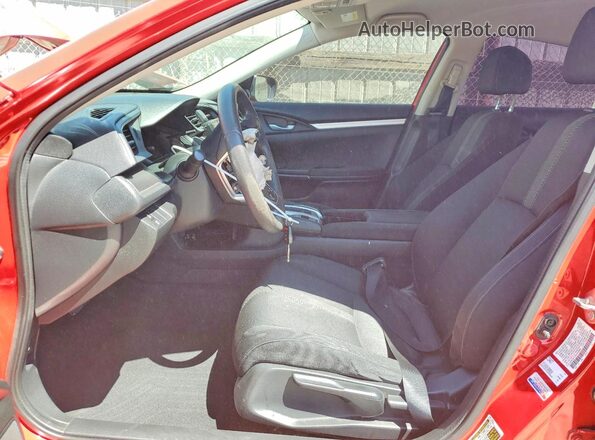 2HGFC2F54GH550888 2016 HONDA CIVIC Красный Вид салона спереди