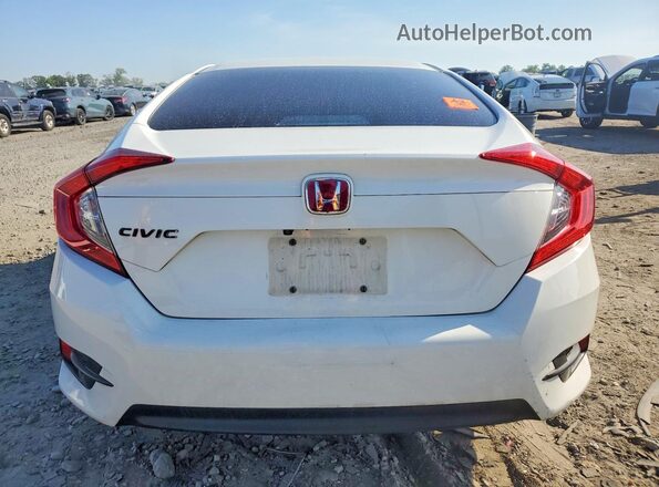 2HGFC2F54GH553614 2016 HONDA CIVIC White Вид ззаду