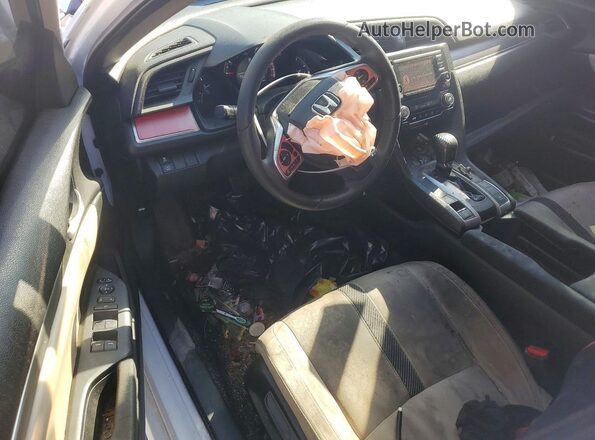 2HGFC2F54GH553614 2016 HONDA CIVIC White Вид панелі приладів