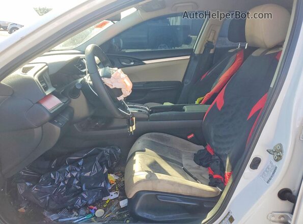2HGFC2F54GH553614 2016 HONDA CIVIC White Вид салону спереду