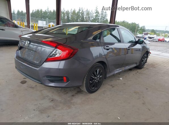 2HGFC2F54HH518301 2017 HONDA CIVIC Gray Հետևի աջ