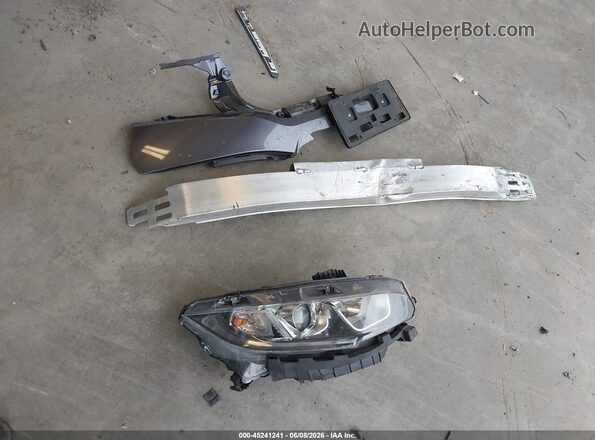 2HGFC2F54HH518301 2017 HONDA CIVIC Gray Սարքավորումների վահանակի տեսք
