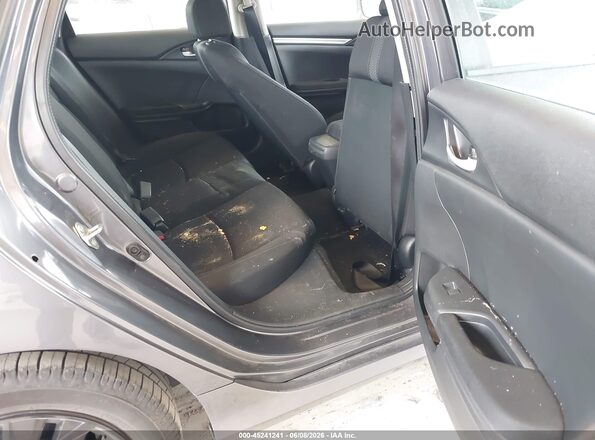 2HGFC2F54HH518301 2017 HONDA CIVIC Gray VIN կոդի պիտակի տեսք