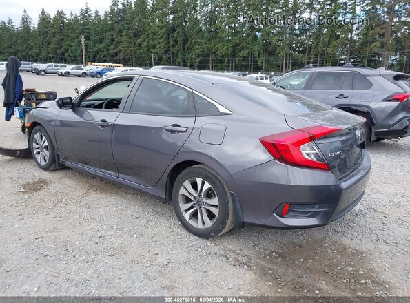 2HGFC2F54HH539973 2017 HONDA CIVIC Gray Tył lewy