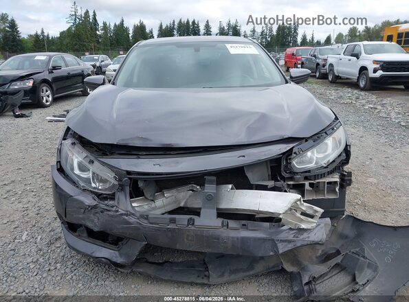2HGFC2F54HH539973 2017 HONDA CIVIC Gray Widok zestawu wskaźników