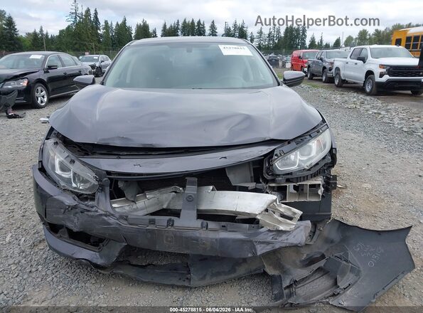 2HGFC2F54HH539973 2017 HONDA CIVIC Gray Widok z przodu